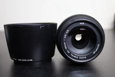 (MINT) Olympus M. Zuiko 40-150mm f/3.5-4.5 ED Lens for 4/3 - Image 1 of 4