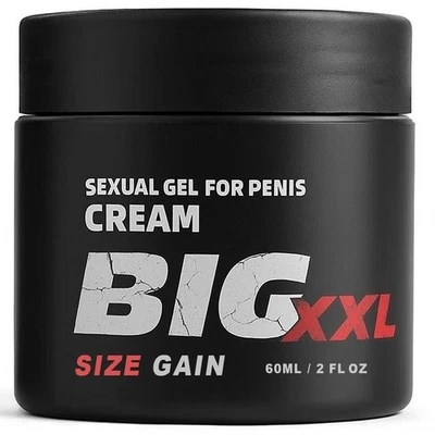 Crema de aumento de tamaño GRANDE XXL mejora masculina dura más tiempo para hombres 60 ml. Foto 1 de 4