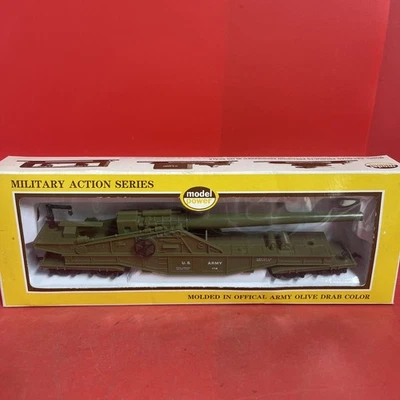 HO Model Power Military Action Series #9163 U.S. Army Big Cannon Car - Image 1 of 4