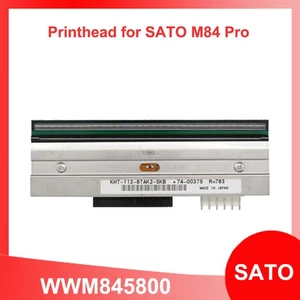 WWM845800 Nuevo cabezal de impresión GENUINO para impresora térmica SATO M84pro M84 Pro 203 ppp - Imagen 1 de 6