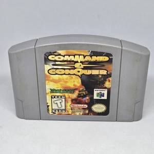 Command & Conquer (Nintendo 64 N64, 1999) CART ONLY Authentic TESTED - Marker - Picture 1 of 3
