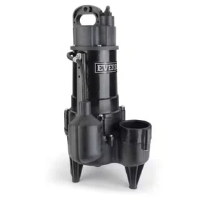 Everbilt 1/2 HP Submersible Sewage Ejector Pump (HDRSW50) New Open Box - Picture 1 of 13