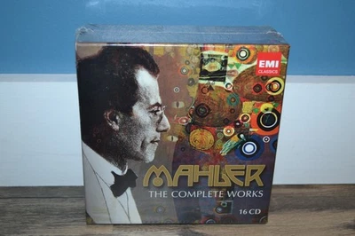 GUSTAV MAHLER THE COMPLETE WORKS 150TH ANNIVERSARY 16 CD BOX SET NEW SEALED Foto 1 de 3