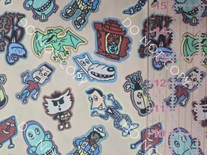 Custom Cotton Woven Fabric TV Show Pee Wee's Playhouse By The 1/4 Yard 9x56 - Picture 1 of 2