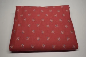 vintage PETER PAN COTTON FABRIC pink purple blue floral bouquet QUILT 2 yards + - Picture 1 of 3
