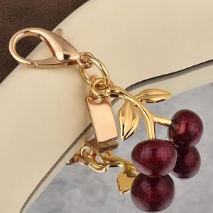 Oso Cereza Mariposa Llavero Bolso Dije para Mujer Coche Llavero Regalo 2025 - Imagen 1 de 22
