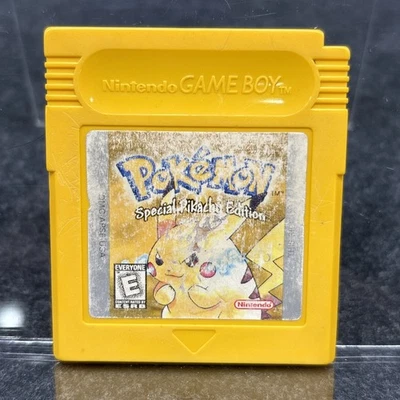 Pokémon Yellow Version (Gameboy) - Authentic Cartridge Good Condition TESTED - image 1 of 4
