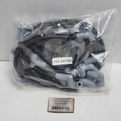 Juego de cables de bujía para cabezal Chevy Big Block BBC Fast 255-2416 negro 8,5 mm Foto 1 de 4