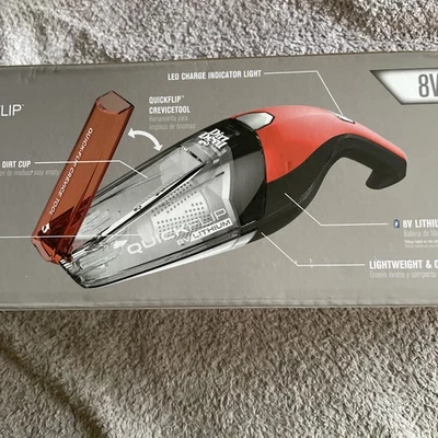 Aspiradora de mano inalámbrica multi-superficie de 8 V Quick Flip Foto 1 de 4