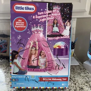 Tenda a Rifugio Principessa Little Tikes Teepee Discoteca Luce 3-6 anni - Foto 1 di 3