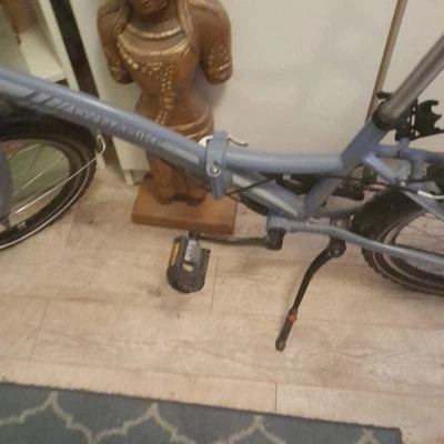 Klappbike Marke Dynabike Farbe Blue 20 Zoll FAHRRAD.6GANG TOP Zustand - Bild 1 von 4