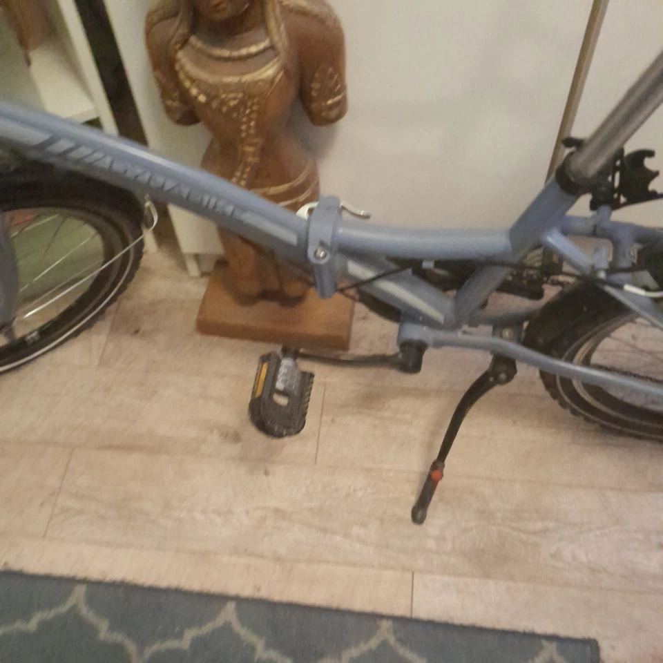 Klappbike Marke Dynabike Farbe Blue 20 Zoll FAHRRAD.6GANG TOP Zustand - Bild 1 von 4