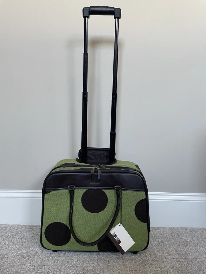 Equipaje de mano móvil Hartmann Hartmann a lunares con ruedas Foto 1 de 4