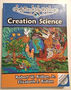 Christian Kids Explore Creation Science Book + CD-ROM Homeschool Curriculum VG - Picture 1 of 3