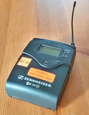 Sennheiser EK100 G3 Diversity Receiver - GB 606-648 MHz (for EW100 G3 System) - Image 1 of 4