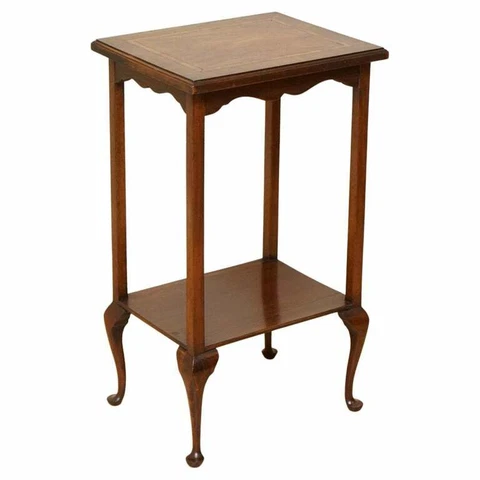 SHERATON REVIVAL INLAID VICTORIAN RECTANGLE OCCASIONAL SIDE PLANT/WINE END TABLE Cover