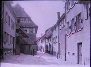 Durlach Polizei  historisches Motiv Glasbild - Bild 1 von 3