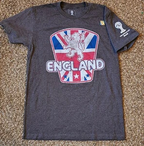 England UK Soccer Shirt - 2014 FIFA World Cup Brasil (NEW with Tag Size M) - Picture 1 of 6