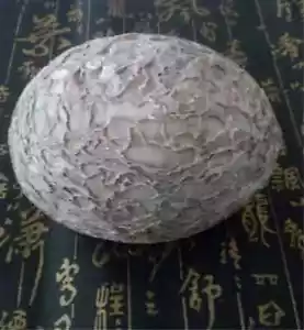 Segnosaur Dinosaur Egg Fossilized Crystallized Fossil Jurassic Cretaceous World - Picture 1 of 5
