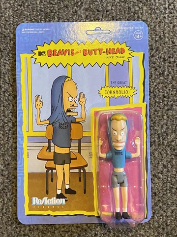 The Great Cornholio Beavis and Butthead Super 7 Reaction Figure Cover