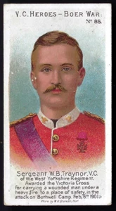 TADDY - VC HEROES BOER WAR (81-100) - #88 SERGEANT W B TRAYNOR VC - Picture 1 of 2
