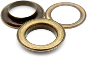 1 Inch Hole 10 Sets Grommets Eyelets with Washers for Leather, Tarp, Canvas (Ant - Picture 1 of 7