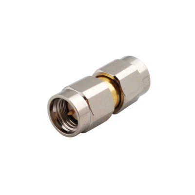 SMA Male to Male RF Connector Adapter - Image 1 of 2