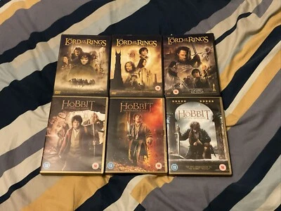 The Lord Of The Rings & The Hobbit Trilogies DVDs￼ - Image 1 of 4