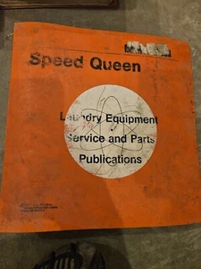 SPEED QUEEN SERVICE REPAIR MANUAL AND PARTS MANUALS (E) - Picture 1 of 16