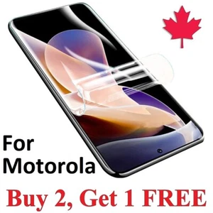 Housse de protection écran transparente pour Motorola Moto G Play Power Stylus Pure E Ace 5G - Photo 1 sur 1