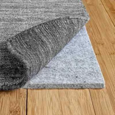 1/3" Thick Premium Non-slip Reduce Noise Carpet Mat Rug Pad for Hardwood Floor - Image 1 of 4