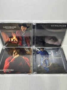 Four GARTH BROOKS 2 CD DISC , COWBOYS - OLD SCHOOL Double CD D4 - Picture 1 of 9