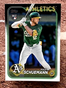 2024 Topps Update Max Schuemann #US220 Oakland Athletics - Bild 1 von 2