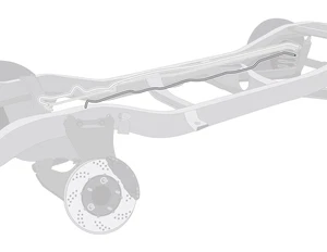 The Right Stuff DGL7103 1971 Mercury Cyclone EFE Emission Control System Line - Picture 1 of 1