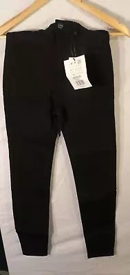 Women Jeans Trouser Regular Fit Straight Cotton Black Ladies Pants UK 8 EU 36 • 12.19€