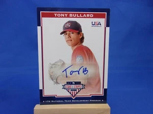 USA Baseball 2017 17U Signatures Autograph AUTO Tony Bullard 22 - Picture 1 of 2