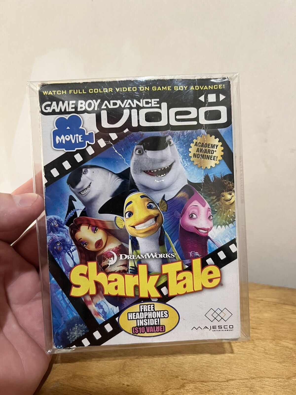 Shark Tale Nintendo Game Boy Advance Video GBA Complete In Box W/ Protector