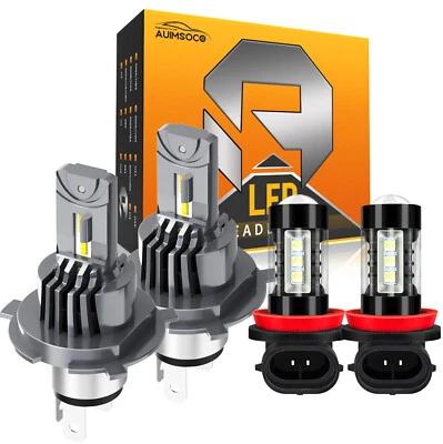 Para Nissan Versa 2007-2021 AUIMSOCO Lámparas LED Bombillas Alto Bajo + Luces Antiniebla Foto 1 de 4