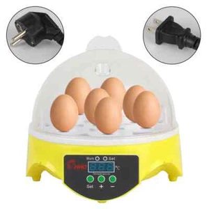 Digital Temperature Mini Egg Incubator Brooder Poultry Incubator Farm Hatchery - Picture 1 of 14