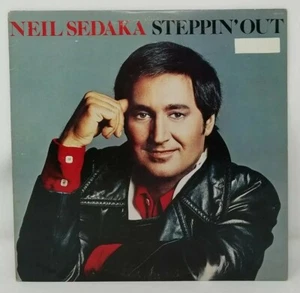 NEIL SEDAKA,STEPPIN'OUT - LP Vinyl Rocket Records 1976 PIG-2195 - Picture 1 of 3