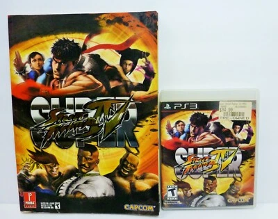 Super Street Fighter IV PS3 Game Complete With Prima Official Guide Lot - Image 1 of 4