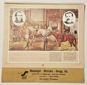 1989 Masengill McCrary Gregg Century 21 + Ins Adv Calendar Morristown Tennessee - Picture 1 of 6