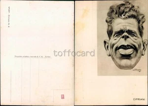 CICLISMO-AUTORE CATTANEO-CARICATURA CIPRIANI-C40-3 - Picture 1 of 1
