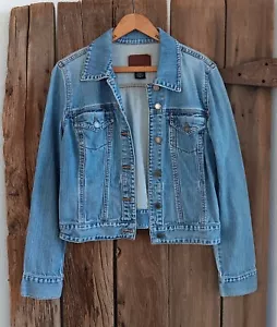 Vintage Calvin Klein Jeans Denim Jeansjacke Damen Junior Größe L Knopfleiste - Bild 1 von 13