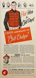 1952 AD.(PC3)~S.E. WOODS LIMITED, HULL, QUEBEC, CANADA. FALCON “CHILL-DODGER” - Picture 1 of 1