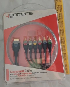 Cable por componentes 4Gamers para PlayStation 3 – Alta definición - Imagen 1 de 3
