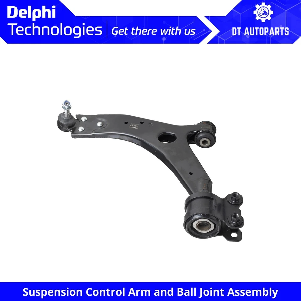 Braço de controle suspenso e conjunto esférico dianteiro esquerdo inferior Delphi 2007 Volvo C30 - Imagem 1 de 1
