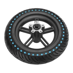 (Blue)Rear Wheel Tire Hub Set Rubber Aluminum Alloy Cellular Back Wheel Tyr SD - Picture 1 of 12