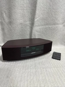 Reproductor de CD Bose Wave Music System III Edición Limitada Borgoña Panel Táctil COMO NUEVO - Imagen 1 de 10