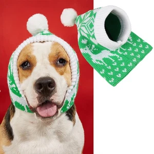 1PC Cute Christmas Small Dog Winter Cap For Cat Christmas Puppy Hat Gift Present - Picture 1 of 2